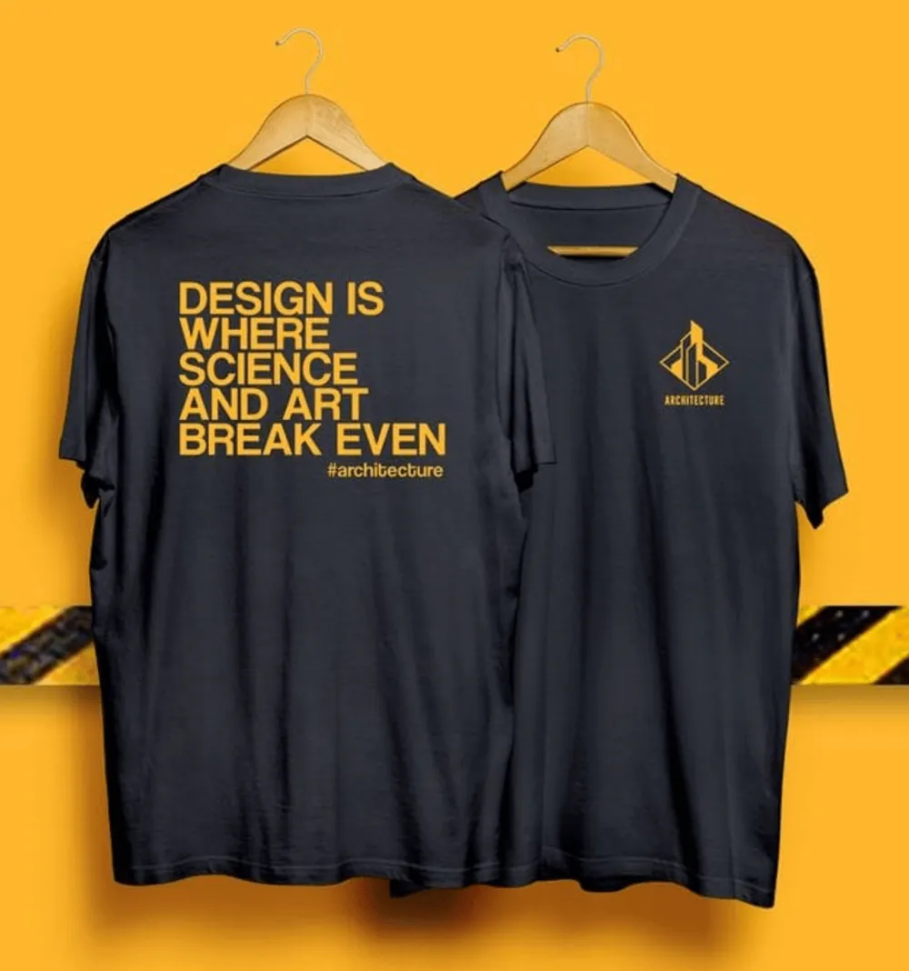 Industrial t-shirts with quote by Engineers Asgard Industries in black